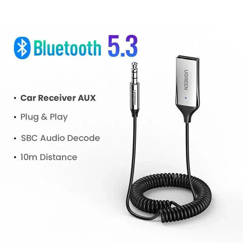 Ugreen Bluetooth Aux Adapter For Enhanced Sound Wireless