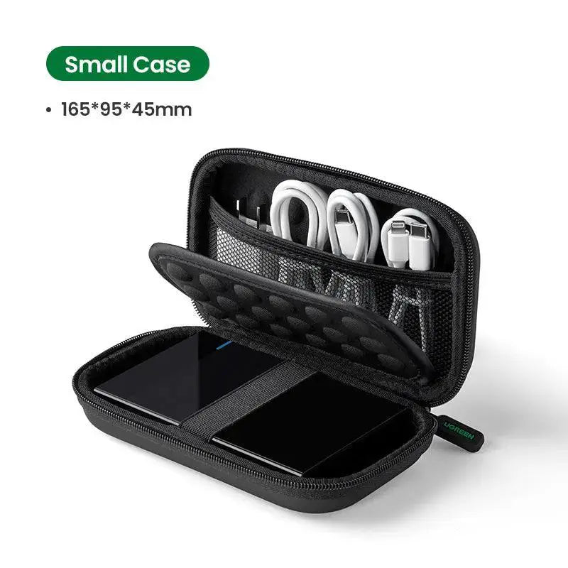 Ugreen Hard Drive Case Shockproof Portable Storage Bag