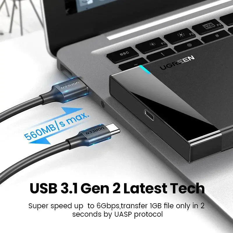 UGREEN USB 3.1 Gen 2 HDD Enclosure High Speed Transfer