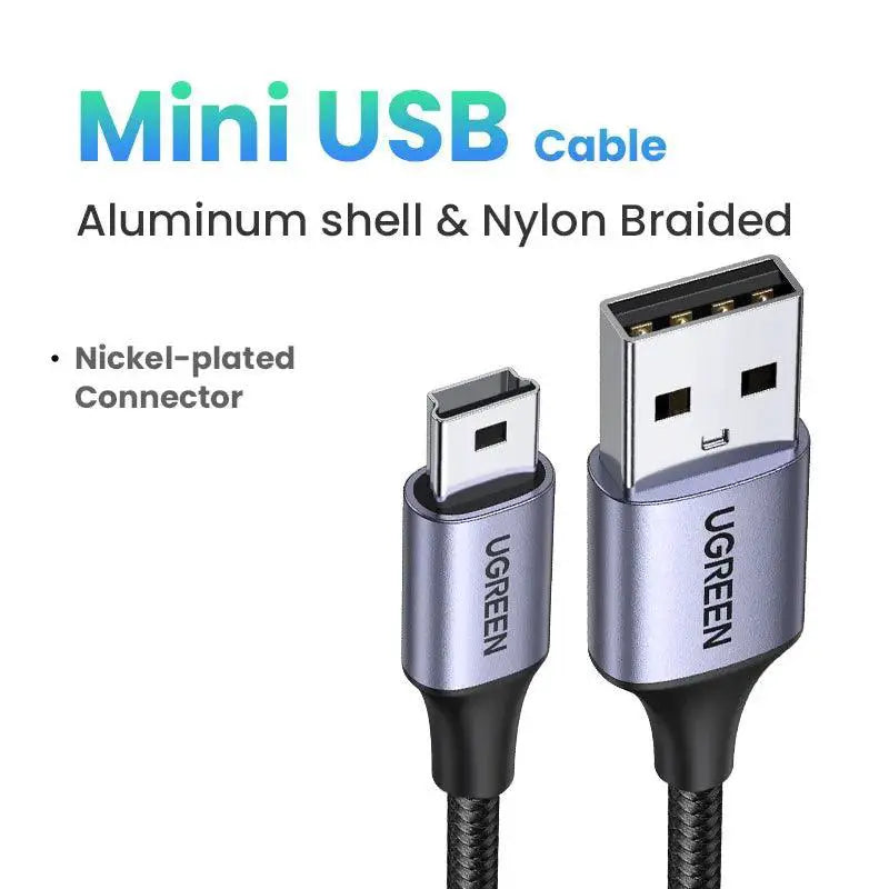 Ugreen Mini USB Cable Fast Data Charger For MP3 MP4 Player