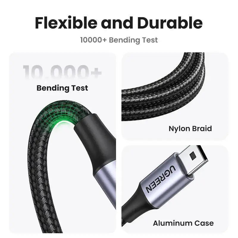 Ugreen Mini USB Cable Fast Data Charger For MP3 MP4 Player