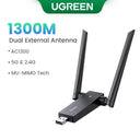 UGREEN WiFi Adapter AX900 AX1800 AC1300 Dual-Band USB-A Dongle - WiFi 6/5 Speeds