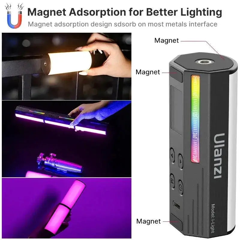Ulanzi I Light RGB LED Wand Stick Portable Lighting