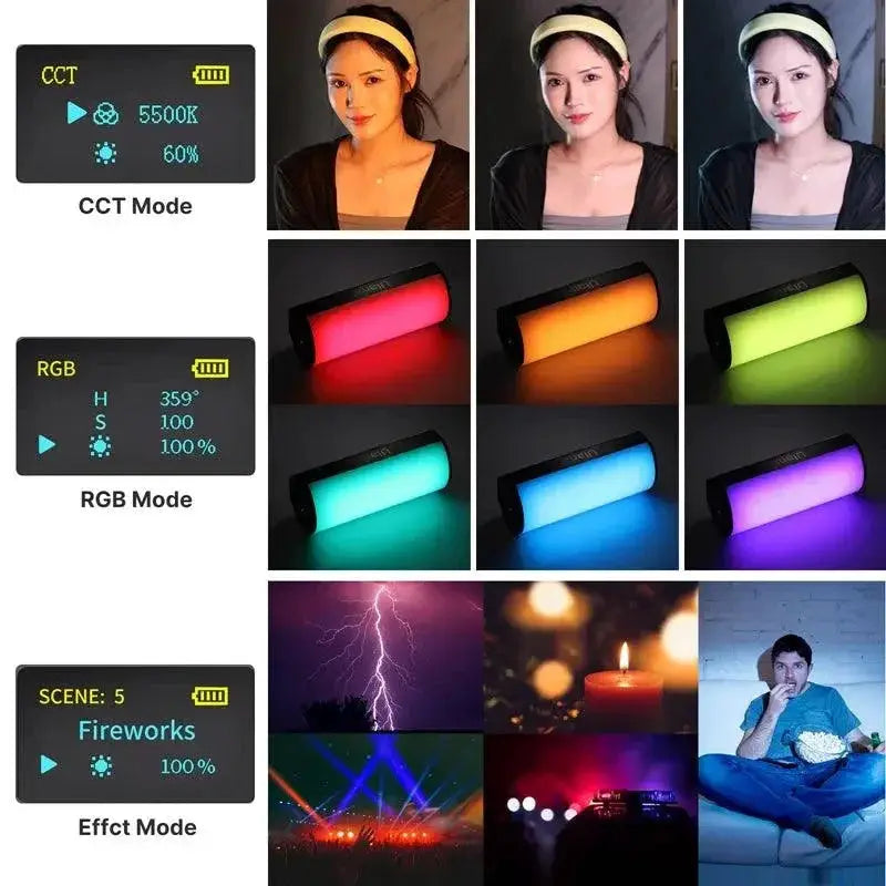 Ulanzi I Light RGB LED Wand Stick Portable Lighting