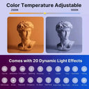 Bright RGB Photography Light On Set