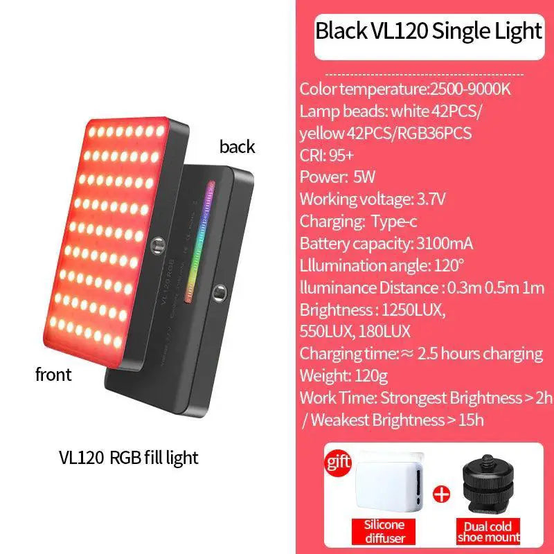 Camera Light for Photographers with Rgb — product view 10