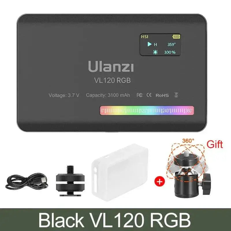 Ulanzi VL120 RGB LED Camera Light Versatile Pro Lighting