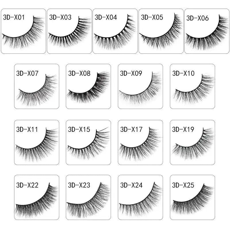 Ultimate 29 Styles Faux Mink Eyelashes Set Collection