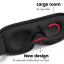 Ultimate 3D Memory Foam Sleep Mask for Deep Rest