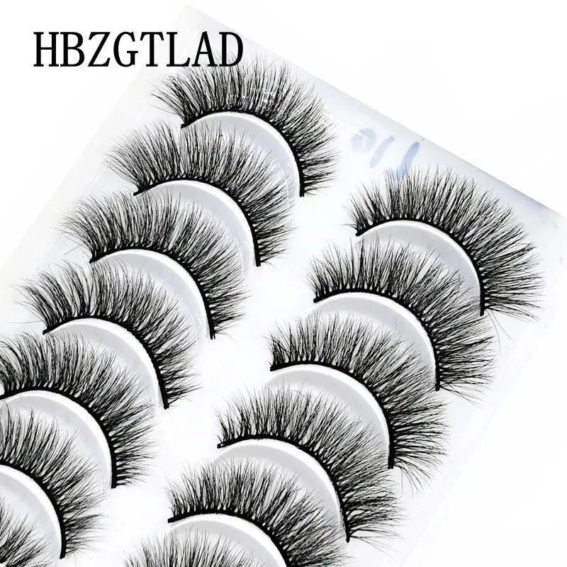 Mink Eyelashes Set For Natural Long Glamour — product view 13