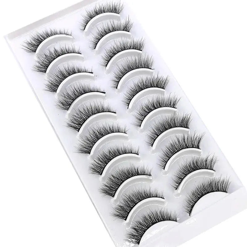Mink Eyelashes Set For Natural Long Glamour — product view 9