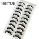Ultimate 3D Mink Eyelashes Set for Natural Long Glamour