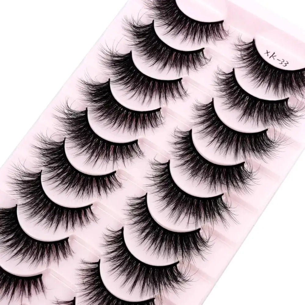 Mink Eyelashes Set For Natural Long Glamour — product view 16