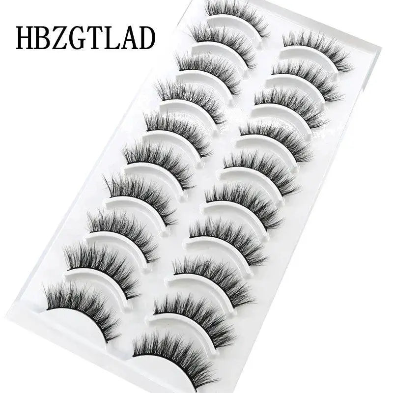Ultimate 3D Mink Eyelashes Set For Natural Long Glamour