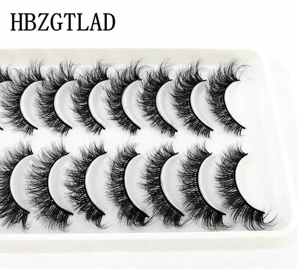 Mink Eyelashes Set For Natural Long Glamour — product view 12