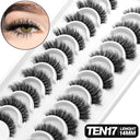 Ultimate 5D Fluffy Mink Lashes Dramatic Wispy Volume