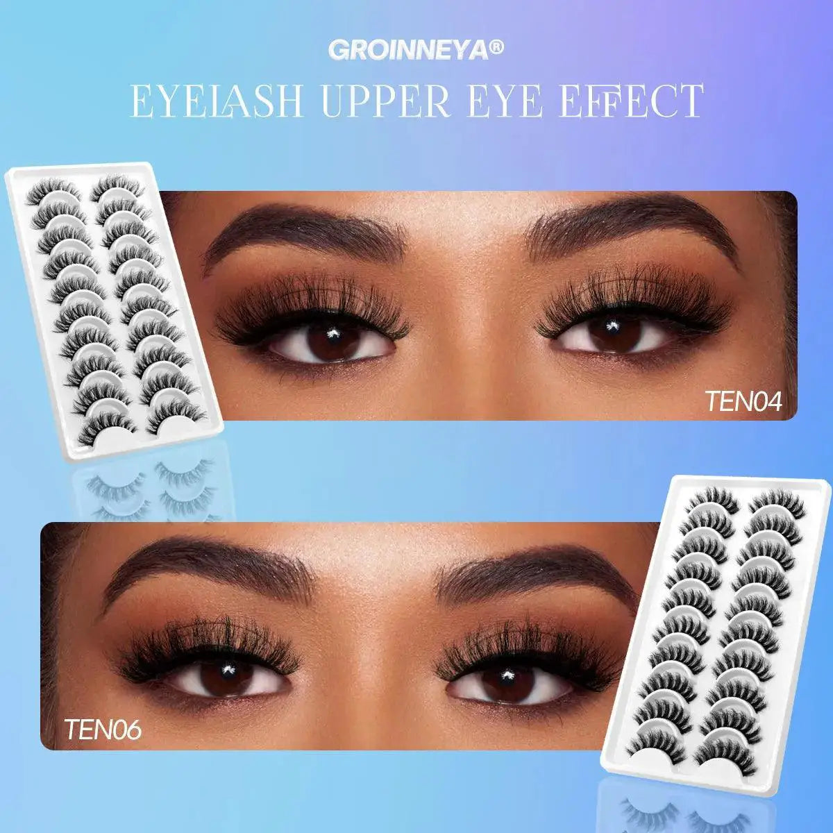 Ultimate 5D Fluffy Mink Lashes Dramatic Wispy Volume