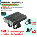 Ultimate 8-6 LED Bicycle Lighting System USB Rechargeable
