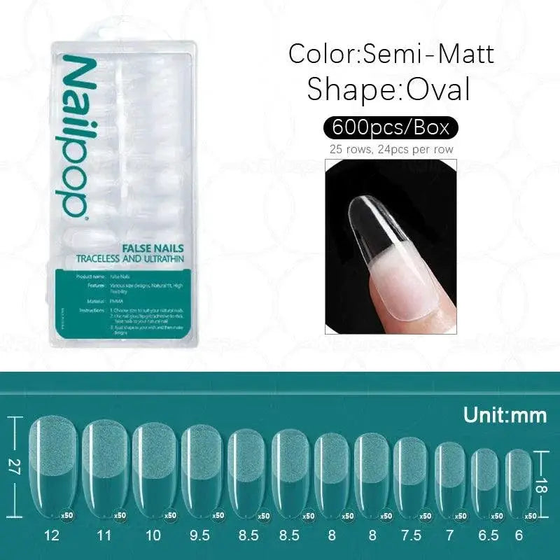 Beginner Acrylic Nail Kit Pro Finish — Matte M-Square 600
