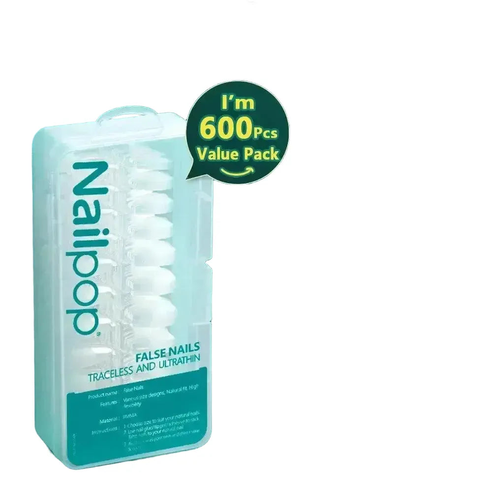 Beginner Acrylic Nail Kit Pro Finish — SemiM M-Coffin 600
