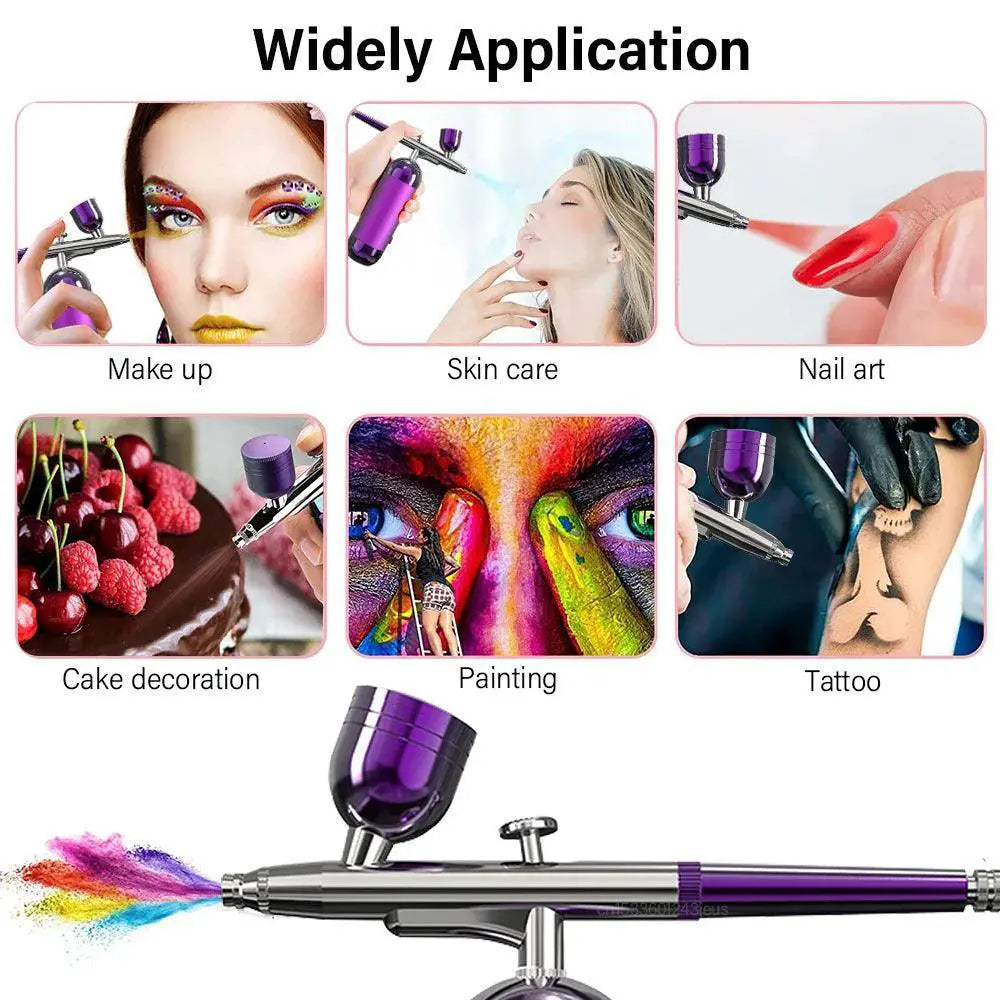 Ultimate Airbrush Kit For Nail Art Cakes Tattoos And Makeup