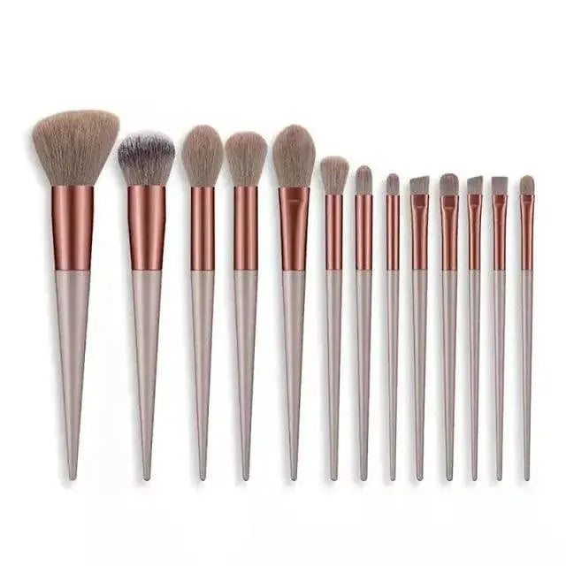 Makeup Brush Set Ultimate Beauty 13 Piece Effortless Makeup
