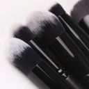 Ultimate Black Beauty Brush Set for Flawless Makeup Finish