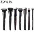 Ultimate Black Beauty Brush Set for Flawless Makeup Finish