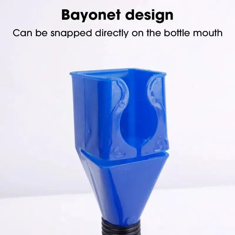 Car And Motorcycle Refueling Funnel Set Spill Free Fueling