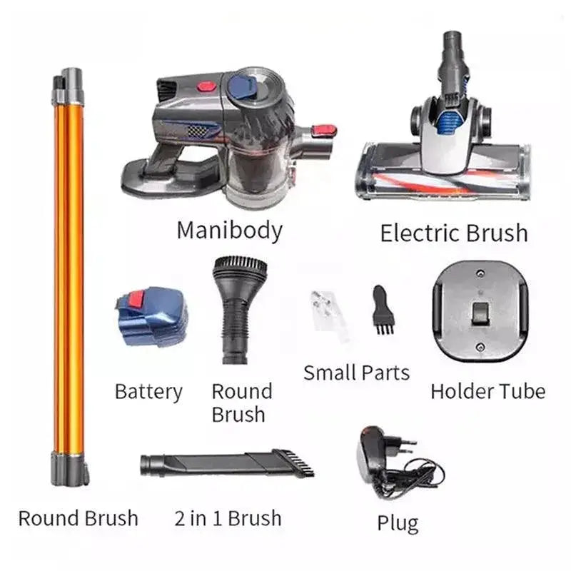 Ultimate Cordless Handheld Vacuum Cleaner LED Light