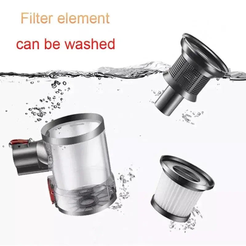 Ultimate Cordless Handheld Vacuum Cleaner LED Light