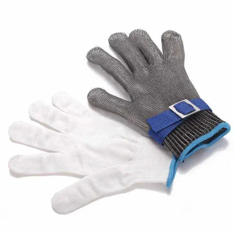 Ultimate Defense Cut Resistant Steel Mesh Safety Gloves