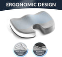 Ultimate Ergonomic Gel Coccyx Cushion for Comfort Support