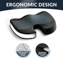 Ultimate Ergonomic Gel Coccyx Cushion for Comfort Support