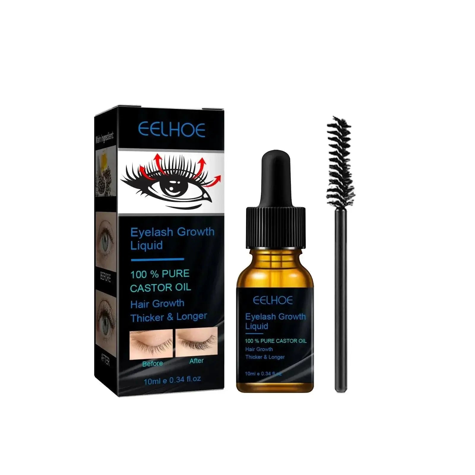 Eyelash and Eyebrow Growth Serum for Lusher Lashes