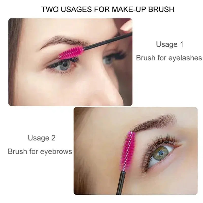 Ultimate Eyelash and Brow Kit Precision Brushes for Beauty
