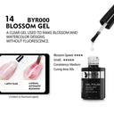 Ultimate Gel Nail Art Kit Matte Velvet Blossom Foil Set