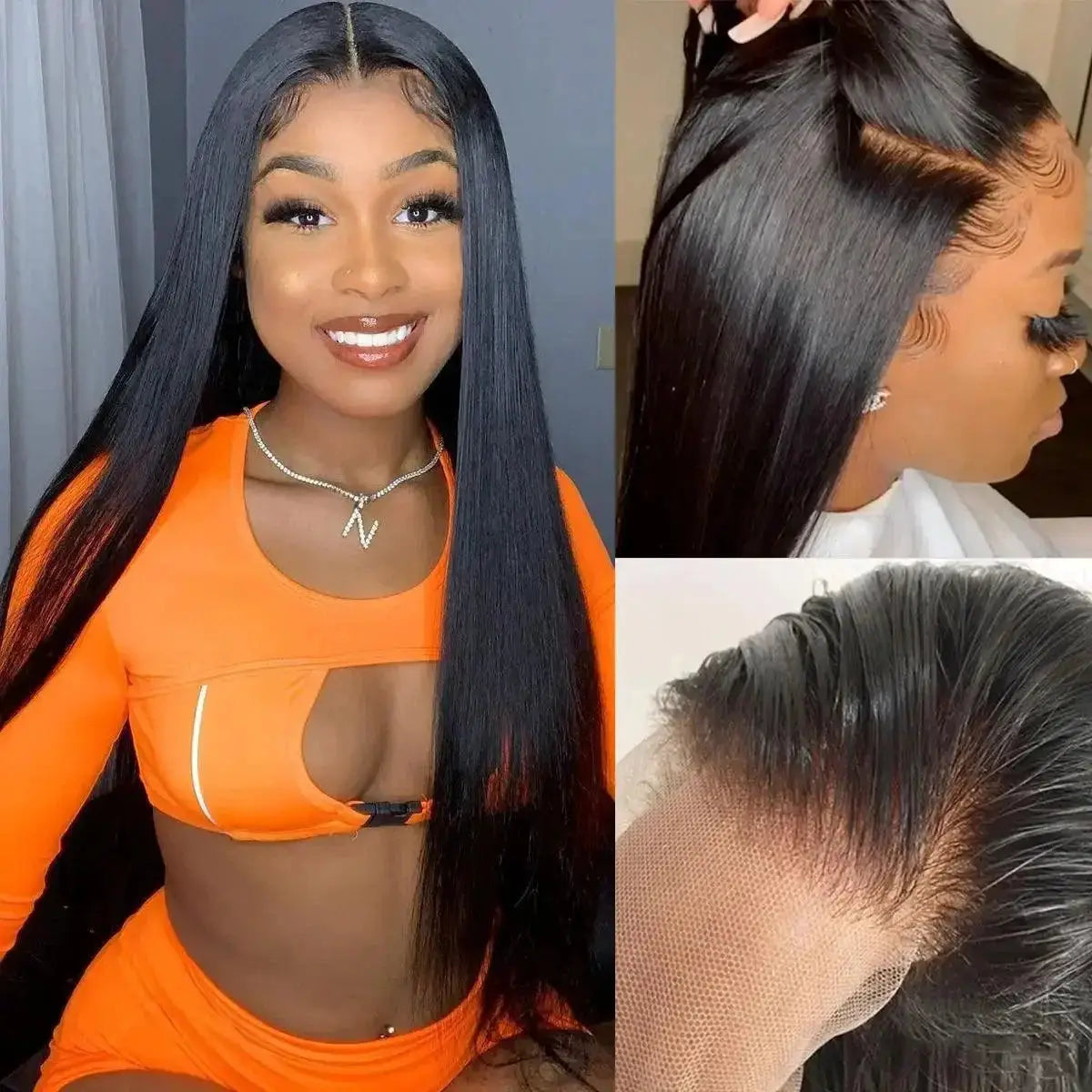 Ultimate HD Lace Frontal Wig 30 - 34 Inch Straight Remy Hair