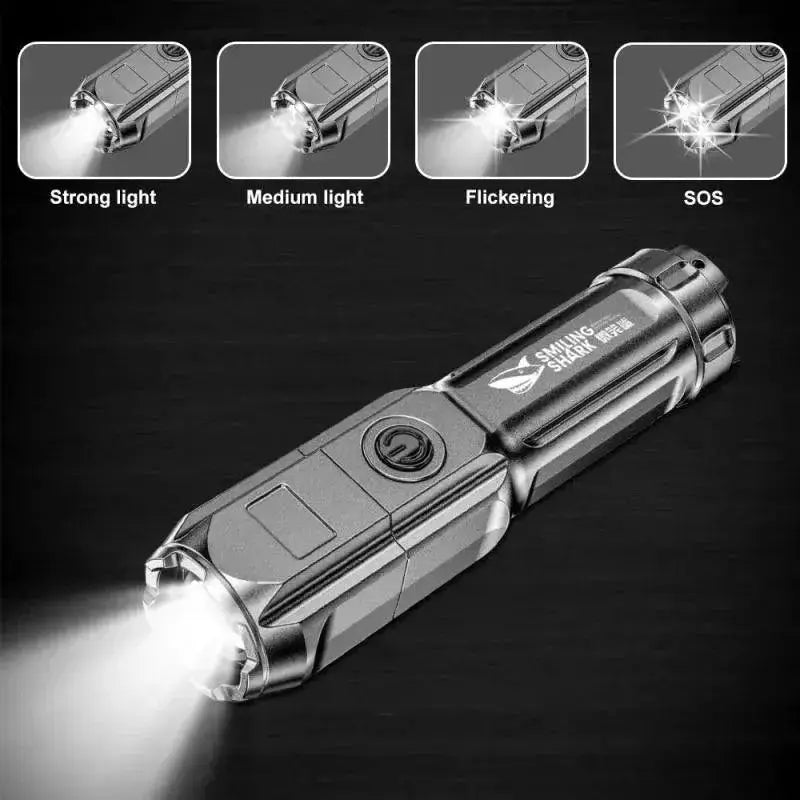 Ultimate Illumination Tactical LED Flashlight 100000 Lumens
