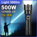 LED Tactical Flashlight Super Bright USB Rechargeable