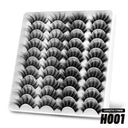 Ultimate Luxury 3D Mink False Eyelashes Set 20 Pairs