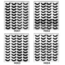 Ultimate Luxury 3D Mink False Eyelashes Set 20 Pairs
