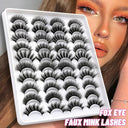 Ultimate Luxury 3D Mink False Eyelashes Set 20 Pairs