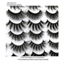 Ultimate Luxury 3D Mink False Eyelashes Set 20 Pairs