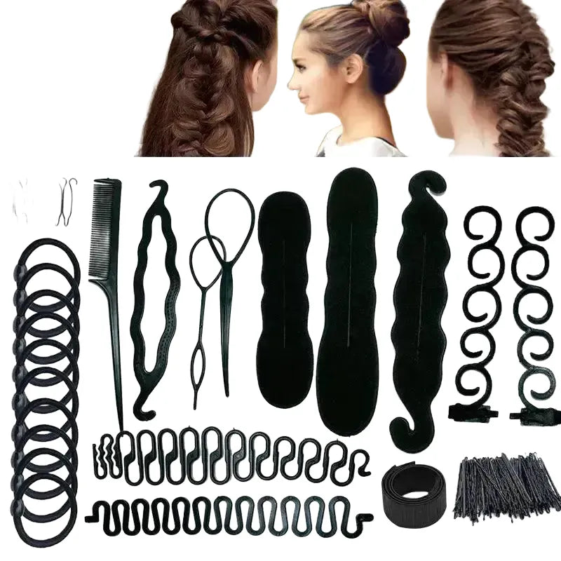 Effortless Hair Styling Kit for Women — Style1 4Pcs