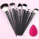 Ultimate Makeup Brush Set with Luxurious Detail Brush