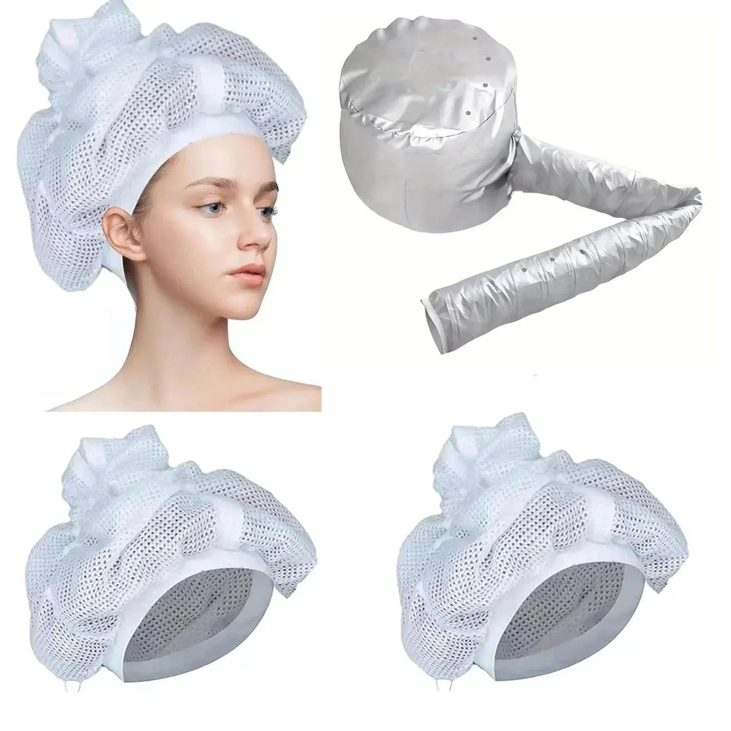 Ultimate Mesh Hair Drying Cap Curl Enhancer Frizz Control