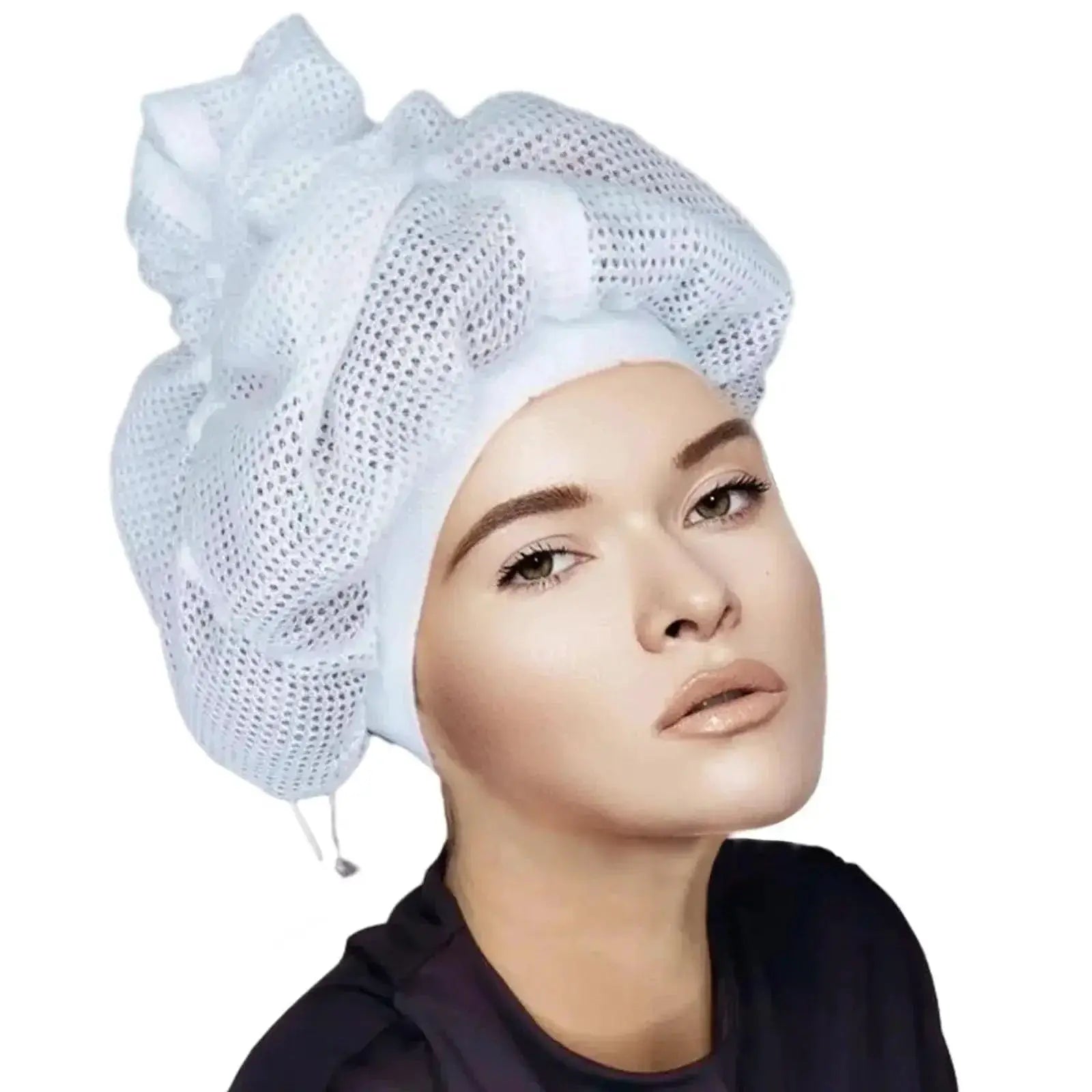 Ultimate Mesh Hair Drying Cap Curl Enhancer Frizz Control