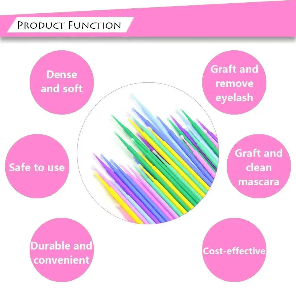 Ultimate MicroBrush Eyelash Kit for Flawless Lashes