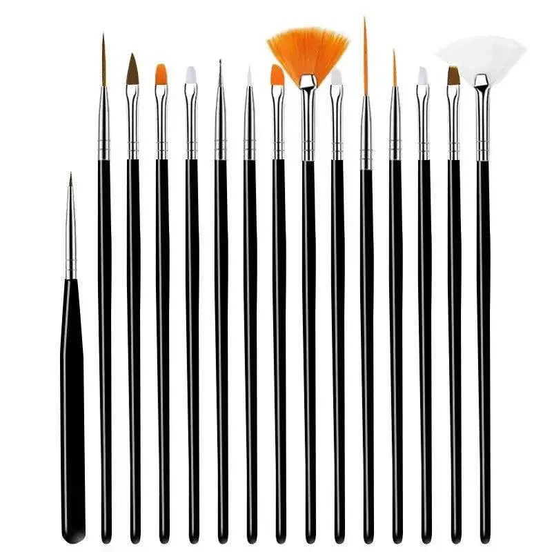Nail Art Brush Set For Creative Designs Kit Pro Edition — product view 11